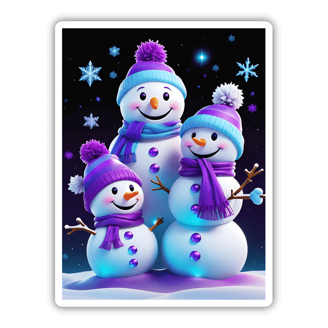 Snowman Family