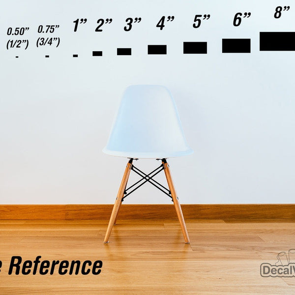 White Rectangles Vinyl Wall Decals