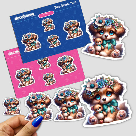 Cute Puppy Sticker