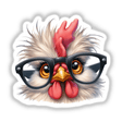White Nerdie Silkie Chicken