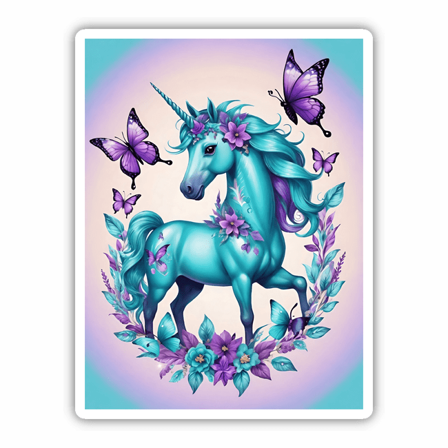 Floral Unicorn