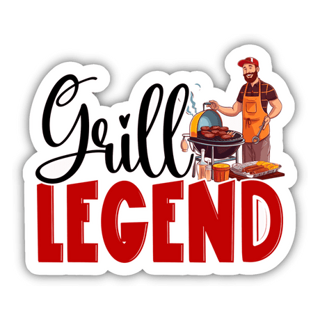 Grill Legend Sticker