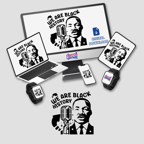 We Are Black History Martin Luther King MLK African American Black History Month Educational Inspirational History