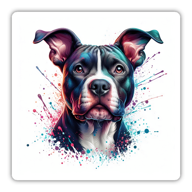 Happy Ears Holographic Color Pitbull