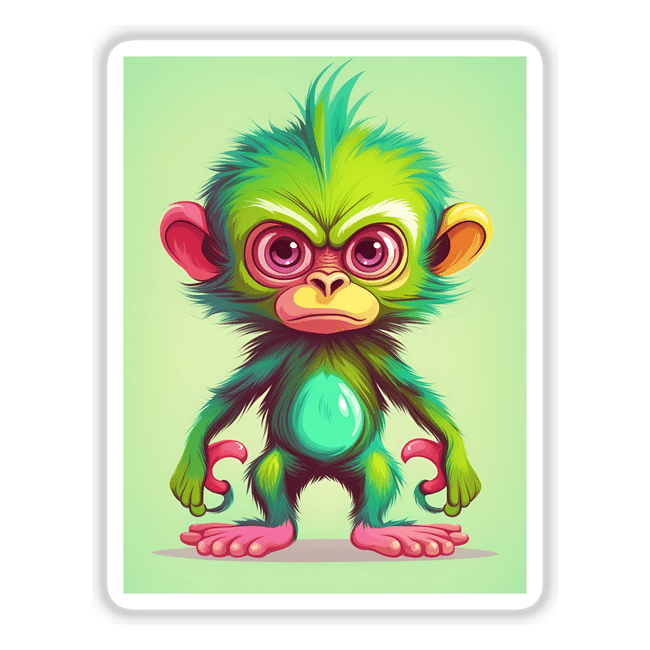 Adorable Angry Monkey