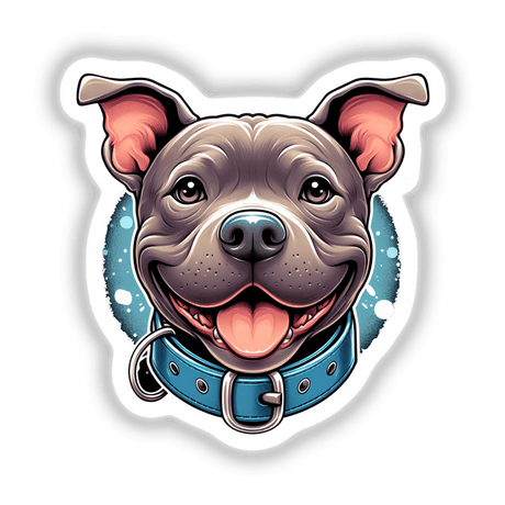 Happy Face Pitbull Dog