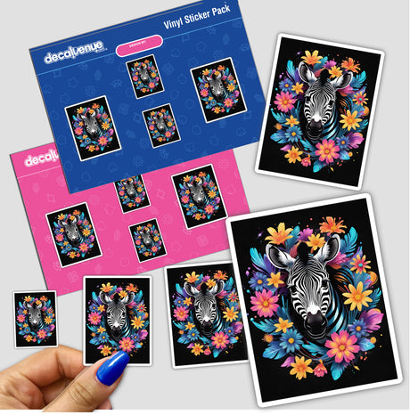 Floral Zebra
