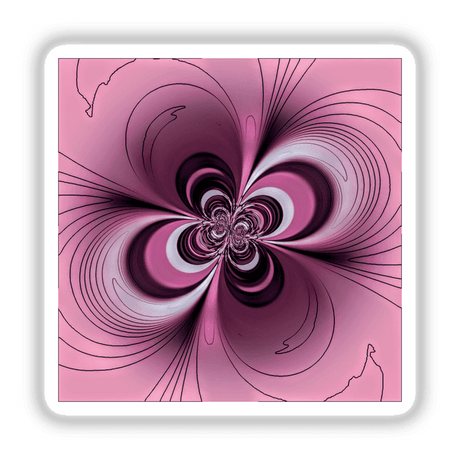 Rose-y Mauve-ish Twist Abstract Design ~ 3.13.24.8