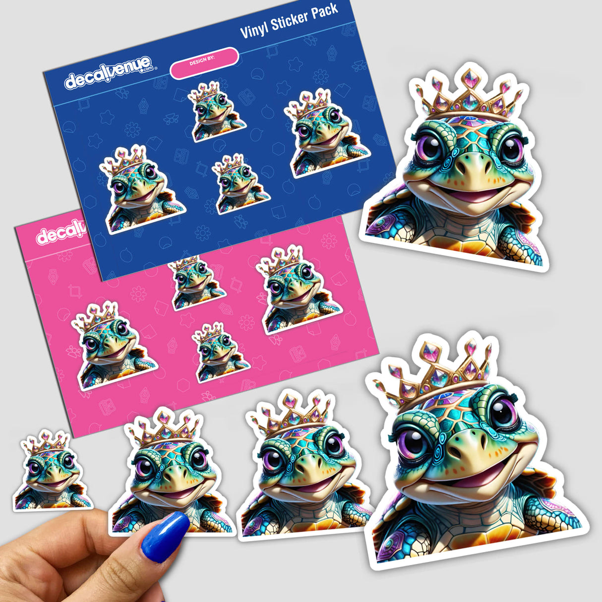 Princess Turtle Face w/ Lashes