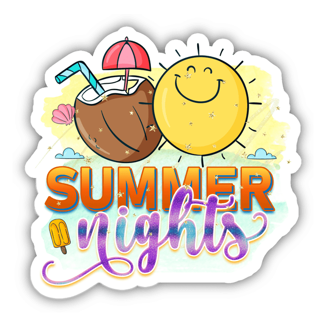 Summer Nights Sticker