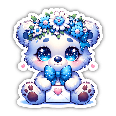 Cute Baby Bear Sticker