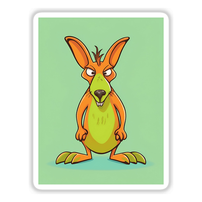 Adorable Angry Kangaroo