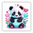 Panda Bear Hearts