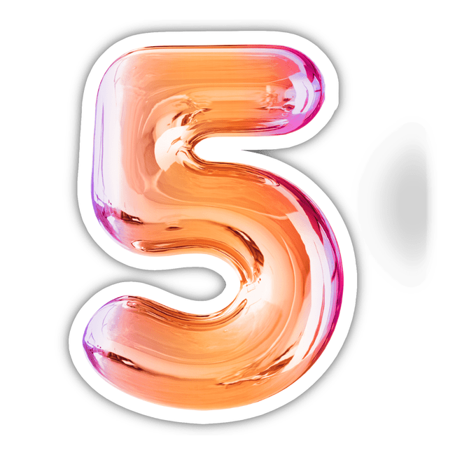 five, 5