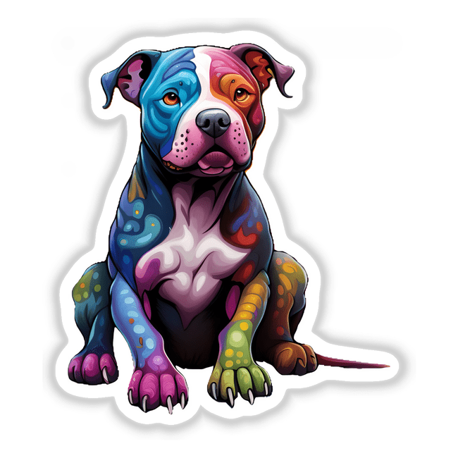 Color Patch Pitbull