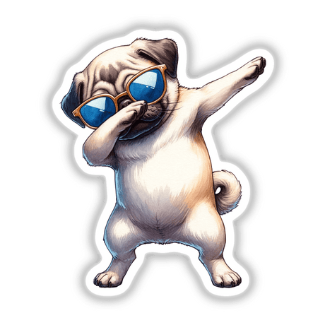 Dabbing Pug