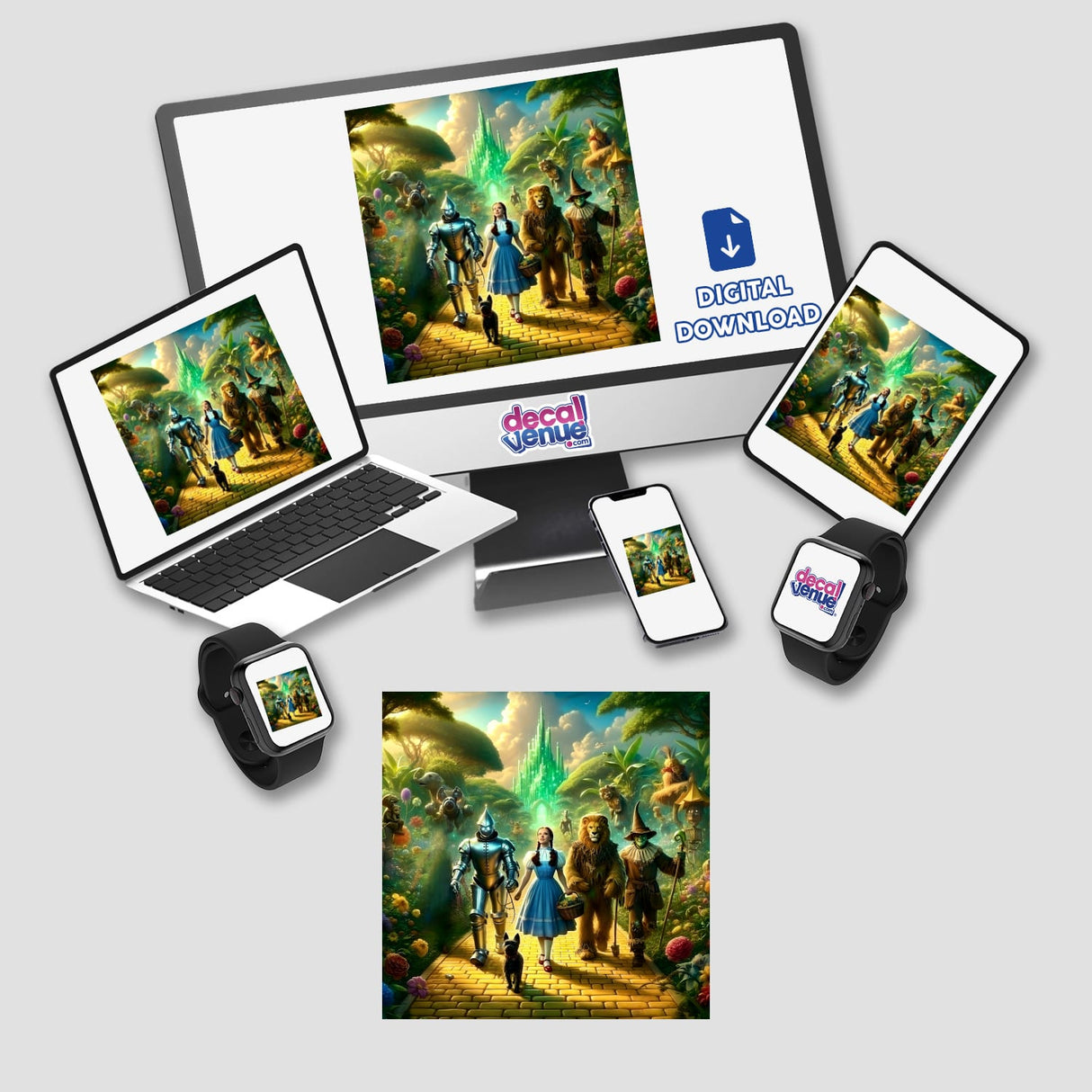 "Magical Quest: Enchanting Yellow Brick Road"