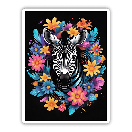 Floral Zebra
