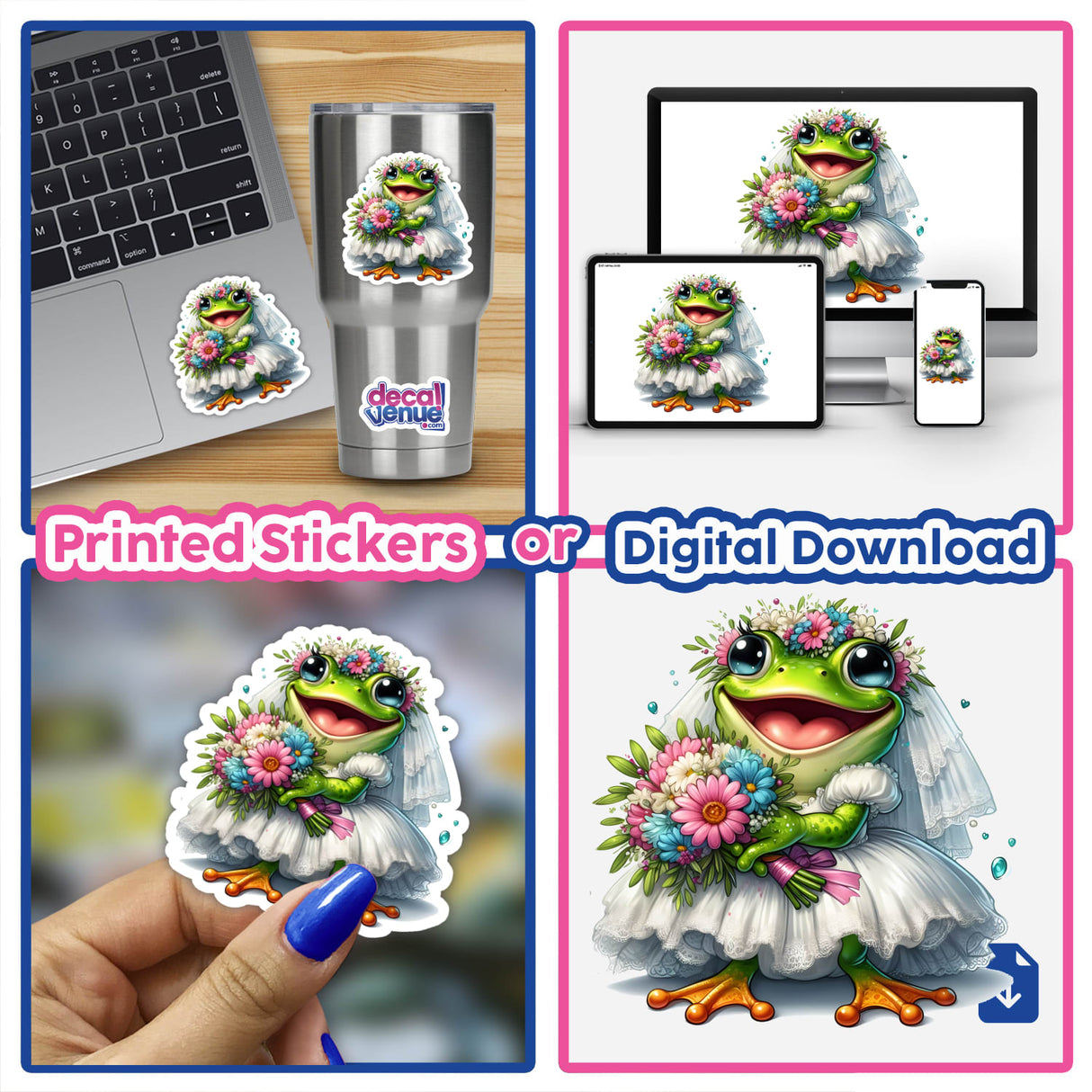 Happy Froggy Bride