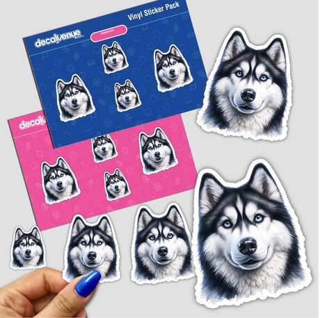 Beautiful Husky Sticker