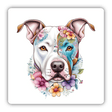 Floralicious Pitbull Face