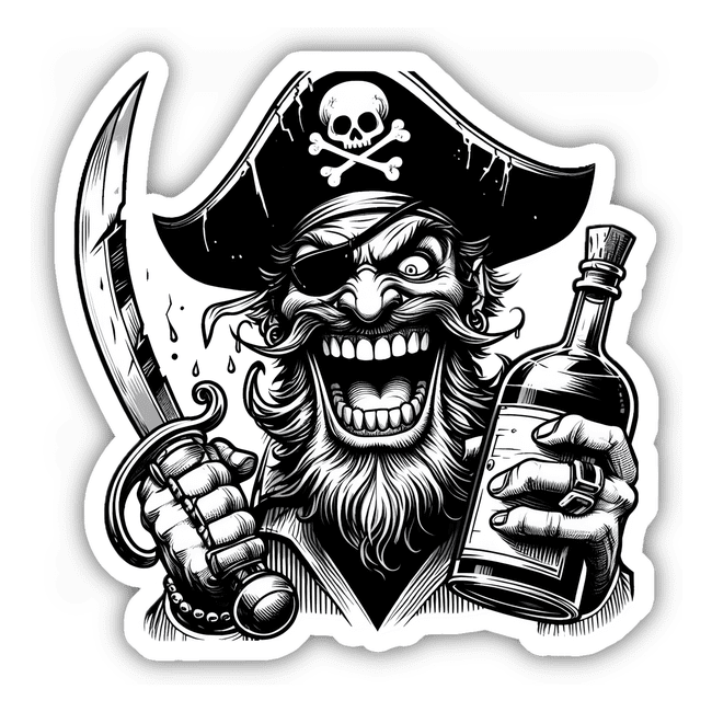 Crazy Drinking Pirate II