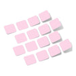 Baby Pink Rounded Squares Vinyl Wall Decals