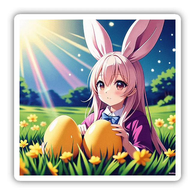 “Sunny Egg Hunt” Anime Bunny Girl