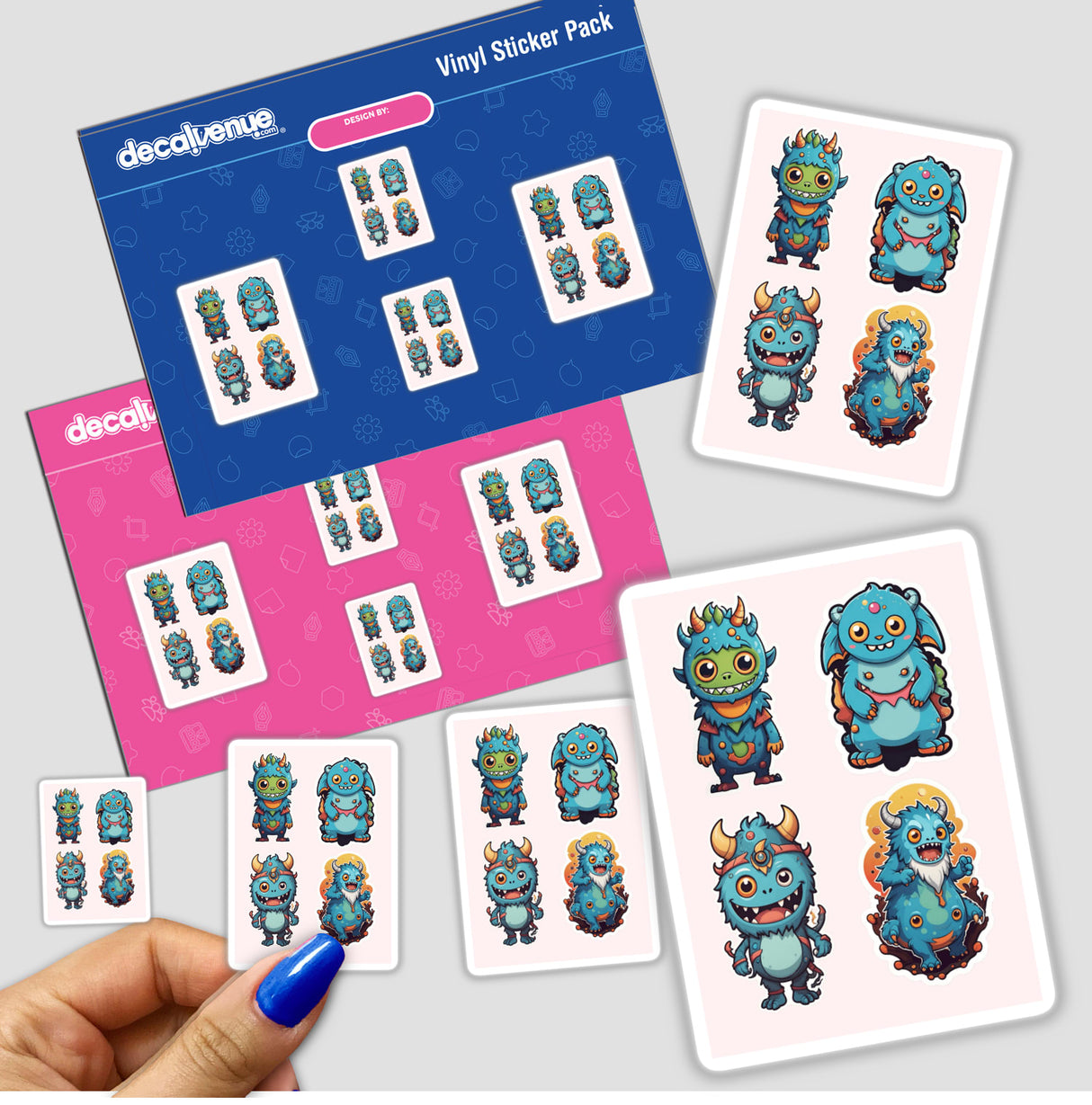 Little Monsters Stickers Pack 7
