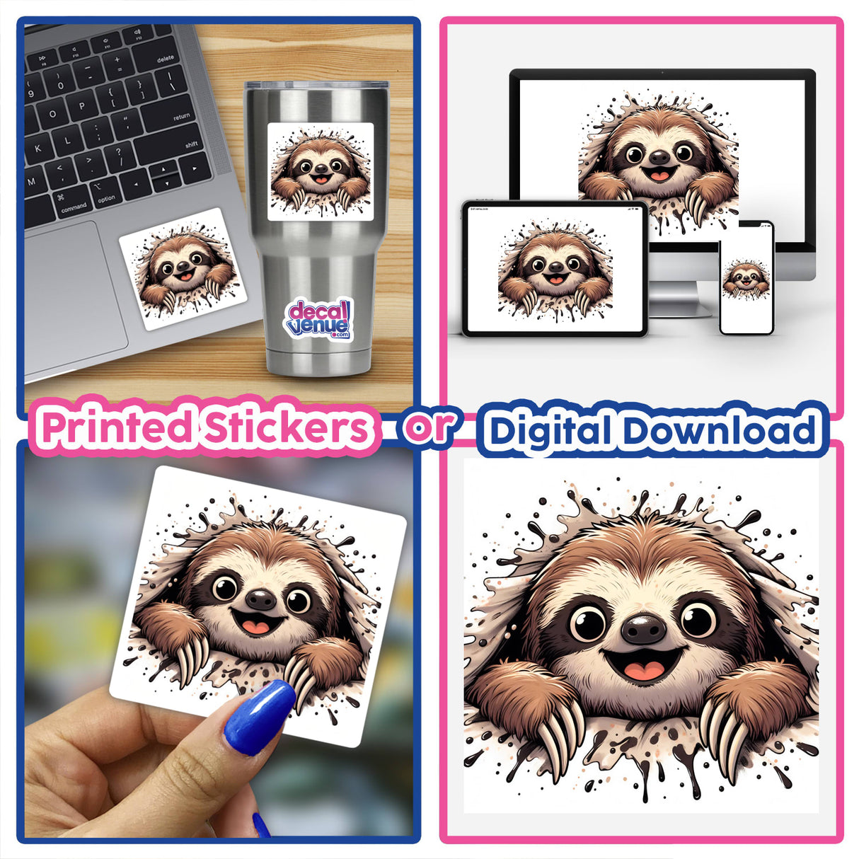 Peeking Sloth