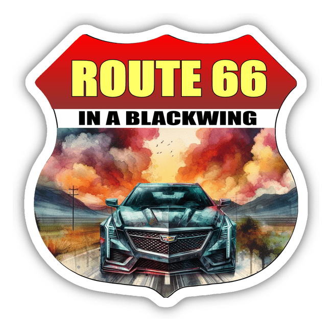 Black Wing Cadillac Route 66