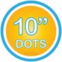 10 inch Polka Dot Circles Wall Decals