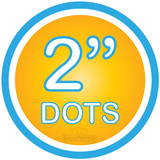 2-inch Polka Dot Circles Wall Decals by Decal Venue