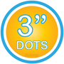 3 inch Polka Dot Circles Wall Decals | Polka Dot Circles | DecalVenue.com