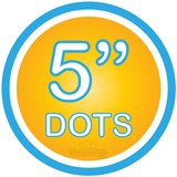 5 inch Polka Dot Circles Wall Decals from Decal Venue