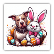 Pitbull and Bunny Buddies