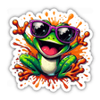 Orange Splash Tree Frog