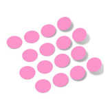 Pink Polka Dot Circles Wall Decals