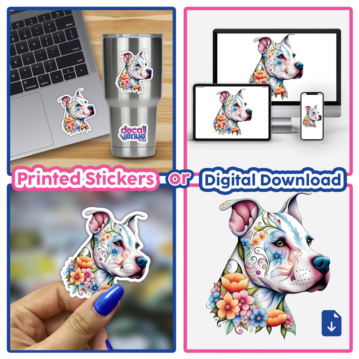Floralicious Pitbull w/ Long Lashes