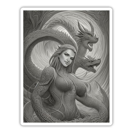 Girl in a Dragon Dream