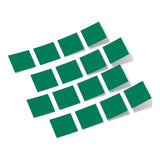 Green Squares Vinyl Wall Decals