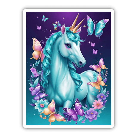 Unicorn and Butterflies