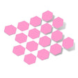 Pink Hexagon Vinyl Wall Decals