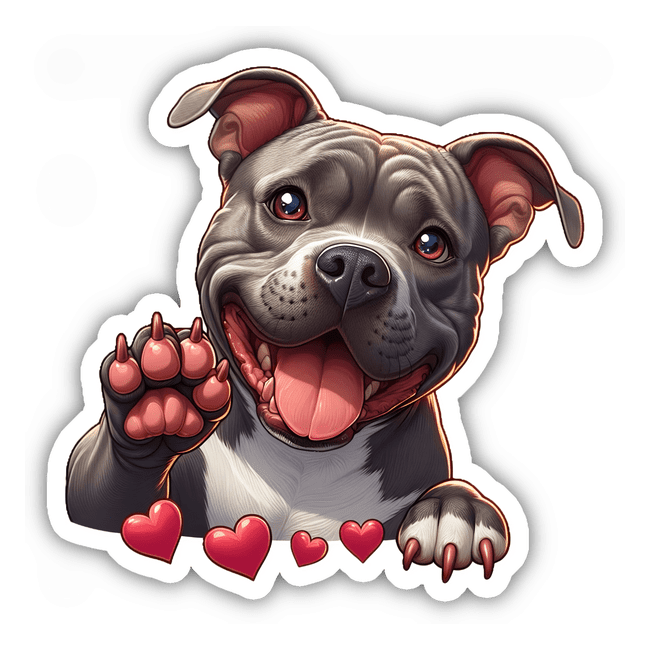 A Pitbull Hello