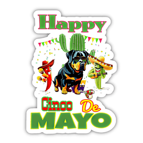 Rottweiler Cinco de Mayo
