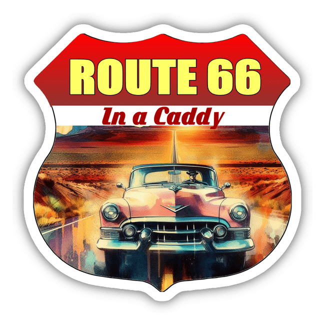 1951 Vintage Caddy Route 66