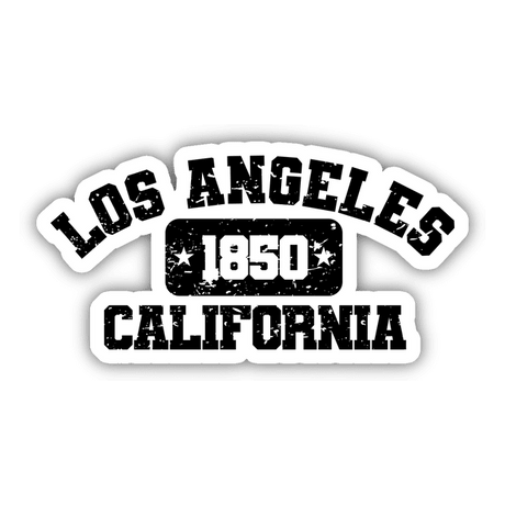 Los Angeles, California - Distressed Athletic Style