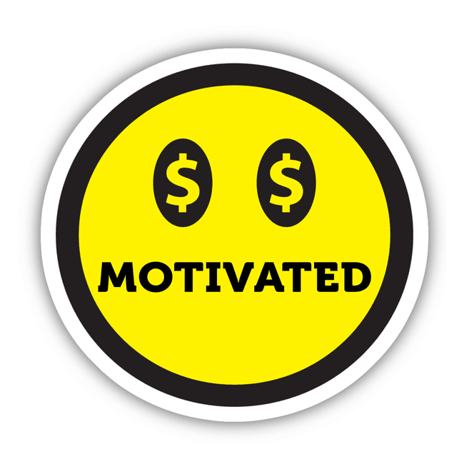 Money Motivated Smiley