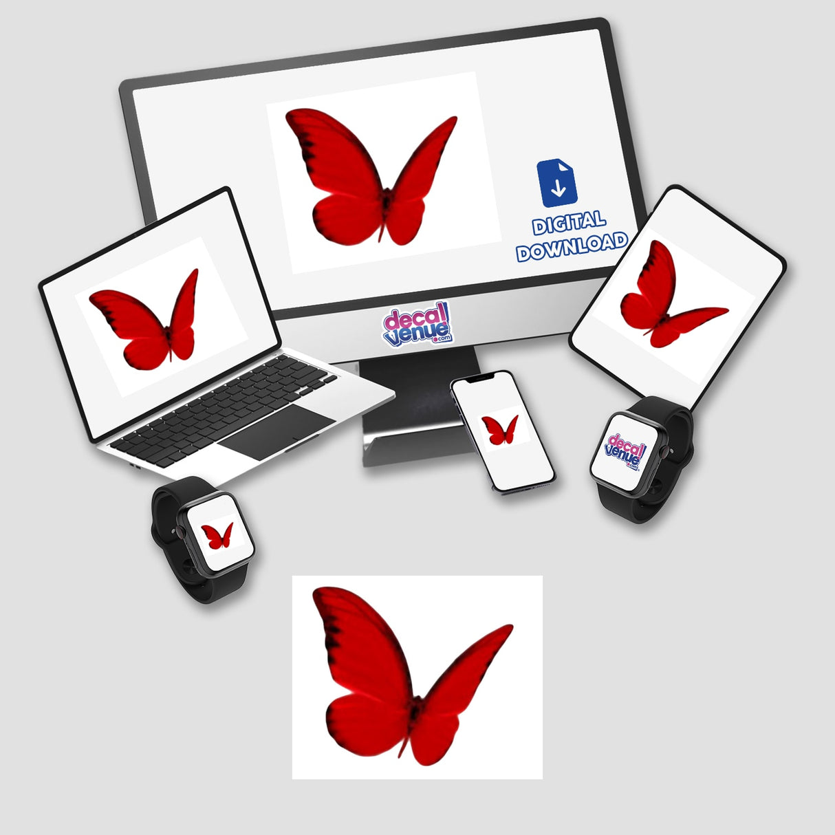 Red Butterfly