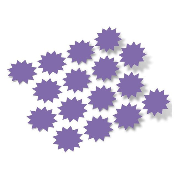 Lavender Starburst Vinyl Wall Decals star burst